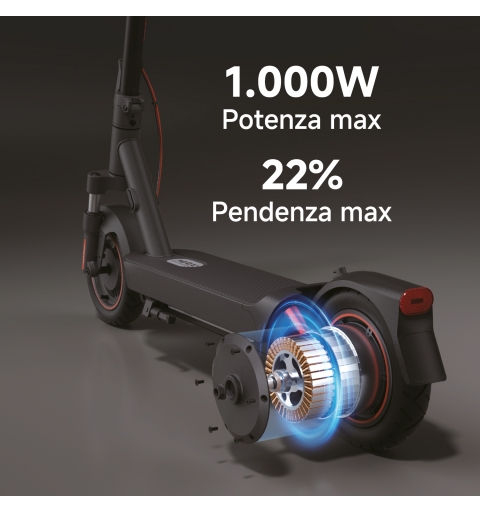 Xiaomi 5 Max Nero, Grigio 20 km h 10,2 Ah