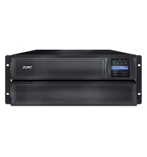 APC Smart-UPS X SMX2200HV - 2200VA, 8x C13 + 2x C19 sortie, USB, runtime extensible, profondeur limitée