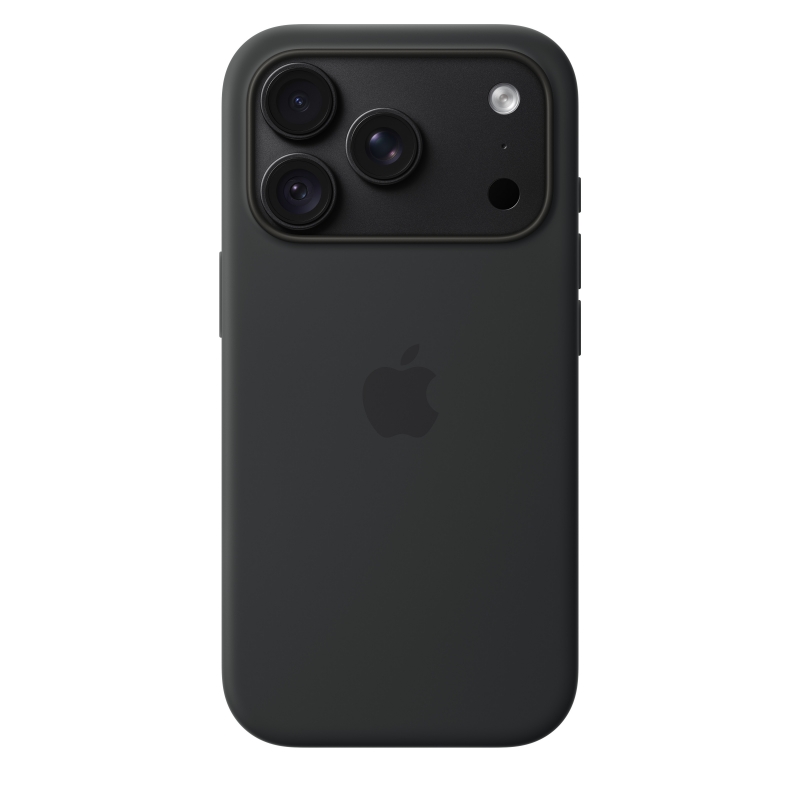 Apple iPhone 18 Pro Silikon Case mit MagSafe - Schwarz