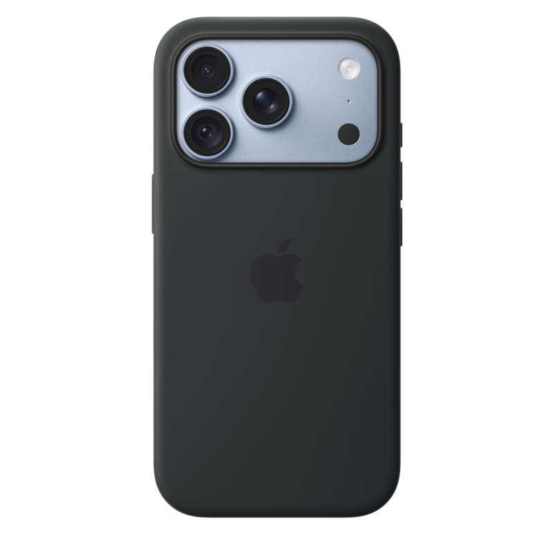 Apple Funda de silicona con MagSafe para el iPhone 18 Pro - Negro