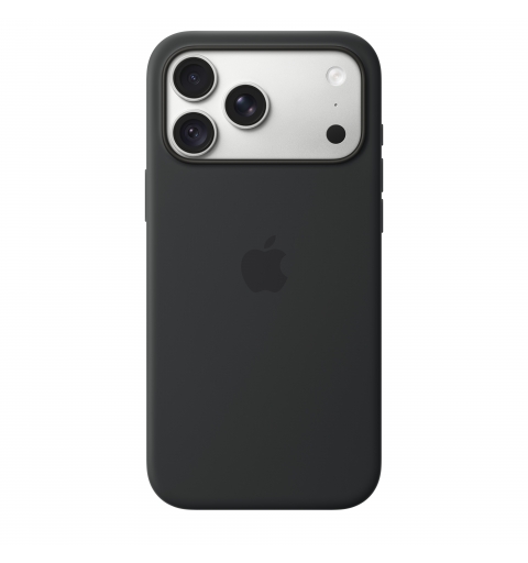 Apple iPhone 18 Pro Max Silikon Case mit MagSafe - Schwarz
