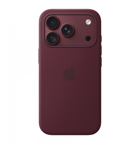 Apple iPhone 18 Pro Silicone Case with MagSafe - Burgundy