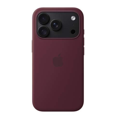 Apple iPhone 18 Pro Silikon Case mit MagSafe - Burgunder
