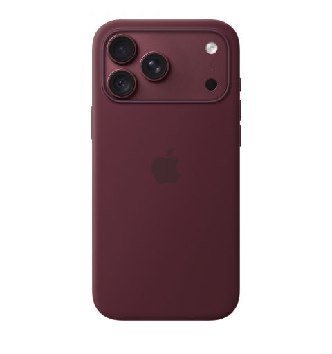 Apple iPhone 18 Pro Max Silikon Case mit MagSafe - Burgunder