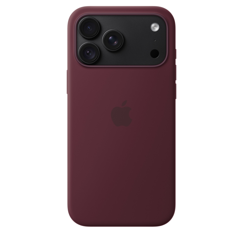 Apple Funda de silicona con MagSafe para el iPhone 18 Pro Max - Burdeos