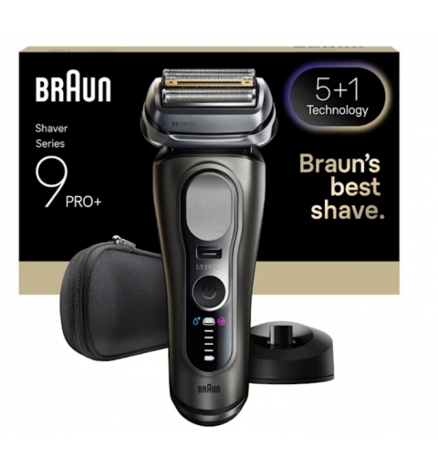 Braun Series 9 Pro+ 9615S Folienschaber Trimmer Schwarz, Grau