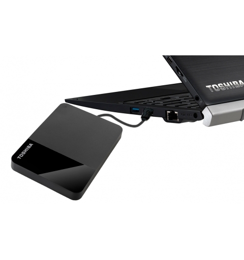 Toshiba Canvio Ready disco rigido esterno 1 TB 2.5" Micro-USB B 3.2 Gen 1 (3.1 Gen 1) Nero