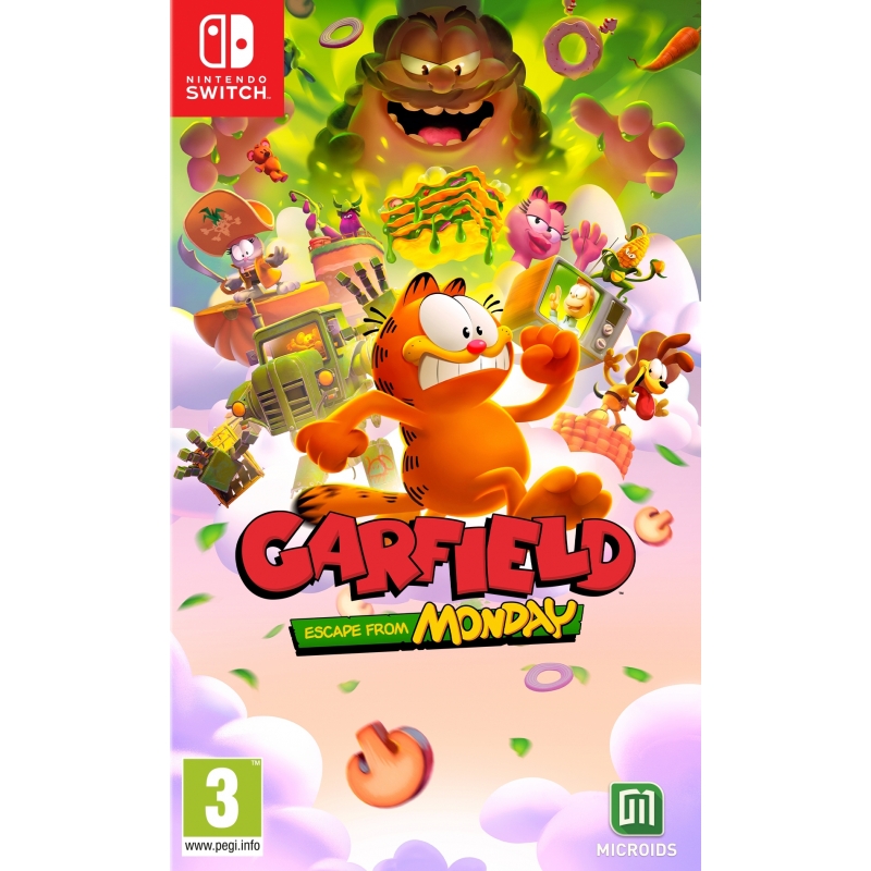 Microids Garfield - Escape from Monday Standard Nintendo Switch Microids Garfield - Escape from Monday Standard Nintendo Switch