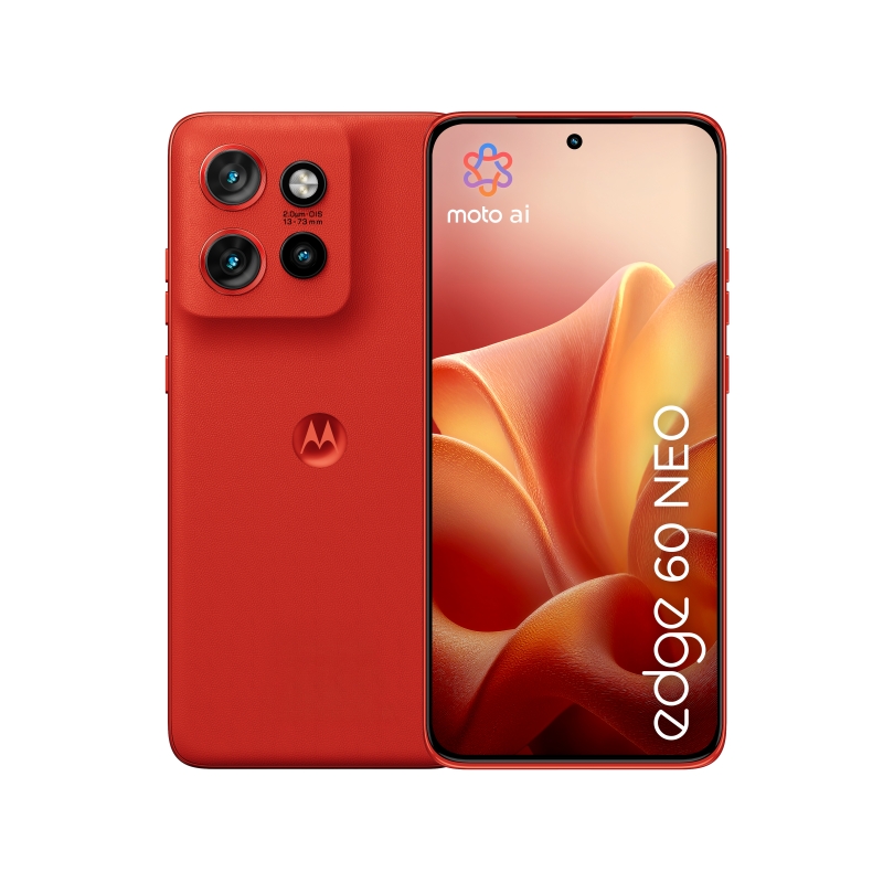 Motorola edge 60 Neo 16,1 cm (6.36") Doppia SIM Android 15 5G USB tipo-C 8 GB 256 GB 5000 mAh Rosso Motorola edge 60 Neo 16,1 cm (6.36") Doppia SIM Android 15 5G USB tipo-C 8 GB 256 GB 5000 mAh Rosso