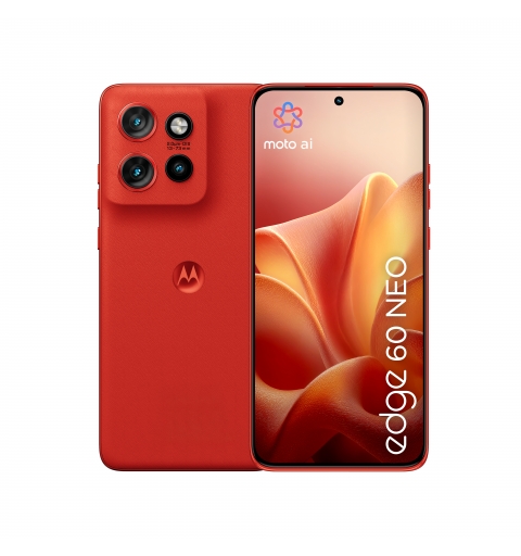 Motorola edge 60 Neo 16,1 cm (6.36") Double SIM Android 15 5G USB Type-C 8 Go 256 Go 5000 mAh Rouge