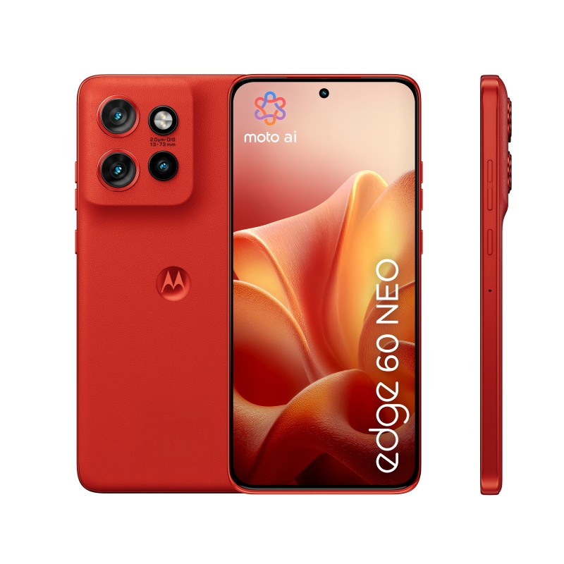 Motorola edge 60 Neo 16,1 cm (6.36") Doppia SIM Android 15 5G USB tipo-C 8 GB 256 GB 5000 mAh Rosso
