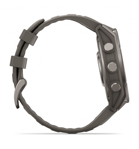 Garmin fēnix 9 3.56 cm (1.4") AMOLED 47 mm Digital 454 x 454 pixels Touchscreen Titanium Wi-Fi GPS (satellite)