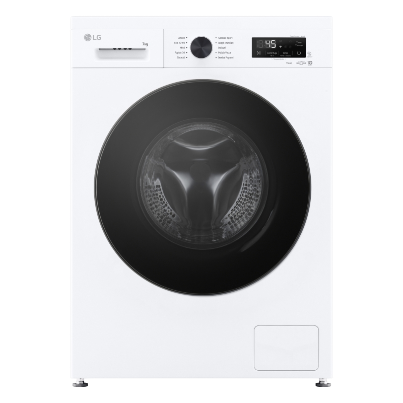 LG F2NX10S7NLB machine à laver Charge avant 7 kg 1200 tr min Blanc