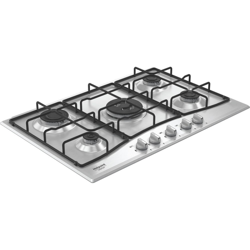 Hotpoint PCN R753N T IX HA Edelstahl Integriert 75 cm Gaskochfeld 5 Zone(n)