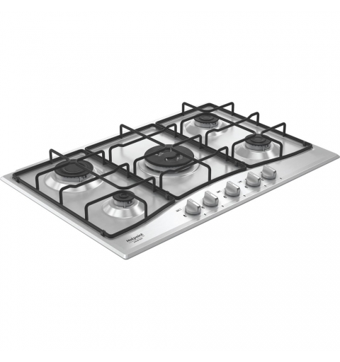 Hotpoint PCN R753N T IX HA Acier inoxydable Intégré 75 cm Gaz 5 zone(s)