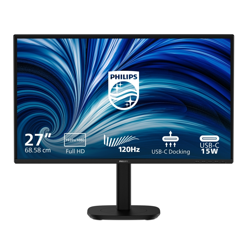 Philips 3000 series 27B2U3301 00 écran plat de PC 68,6 cm (27") 1920 x 1080 pixels Full HD LCD Noir