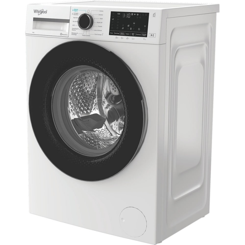 Whirlpool WAM R268WB IT machine à laver Charge avant 8 kg 1200 tr min Blanc