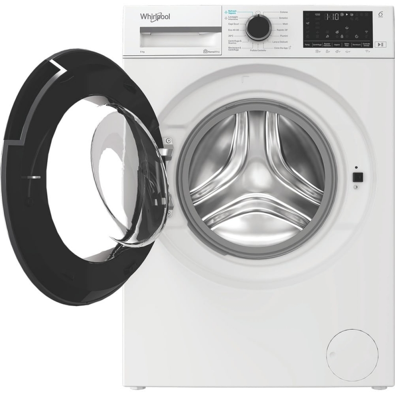 Whirlpool WAM R268WB IT machine à laver Charge avant 8 kg 1200 tr min Blanc