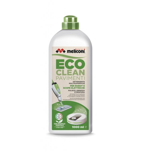 Meliconi - Eco clean pavimenti - Detergente per robot e scope elettriche