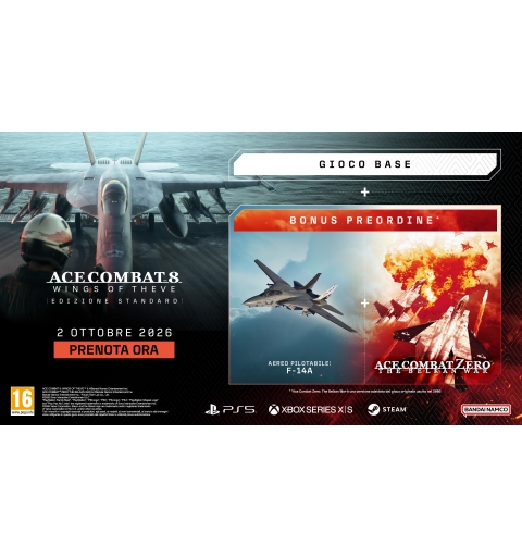 BANDAI NAMCO Entertainment Ace Combat 8 Wings of Theve Standard PlayStation 5