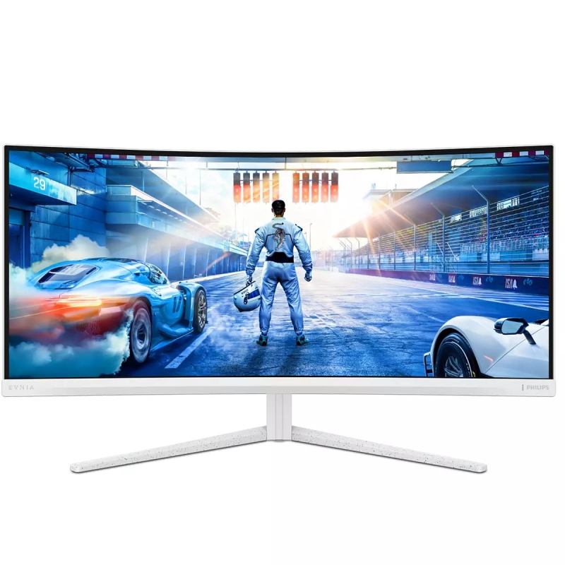 Philips 34M2C5601QA 00 pantalla para PC 86,4 cm (34") 3440 x 1440 Pixeles Blanco