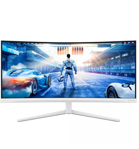 Philips 34M2C5601QA 00 Monitor PC 86,4 cm (34") 3440 x 1440 Pixel Bianco