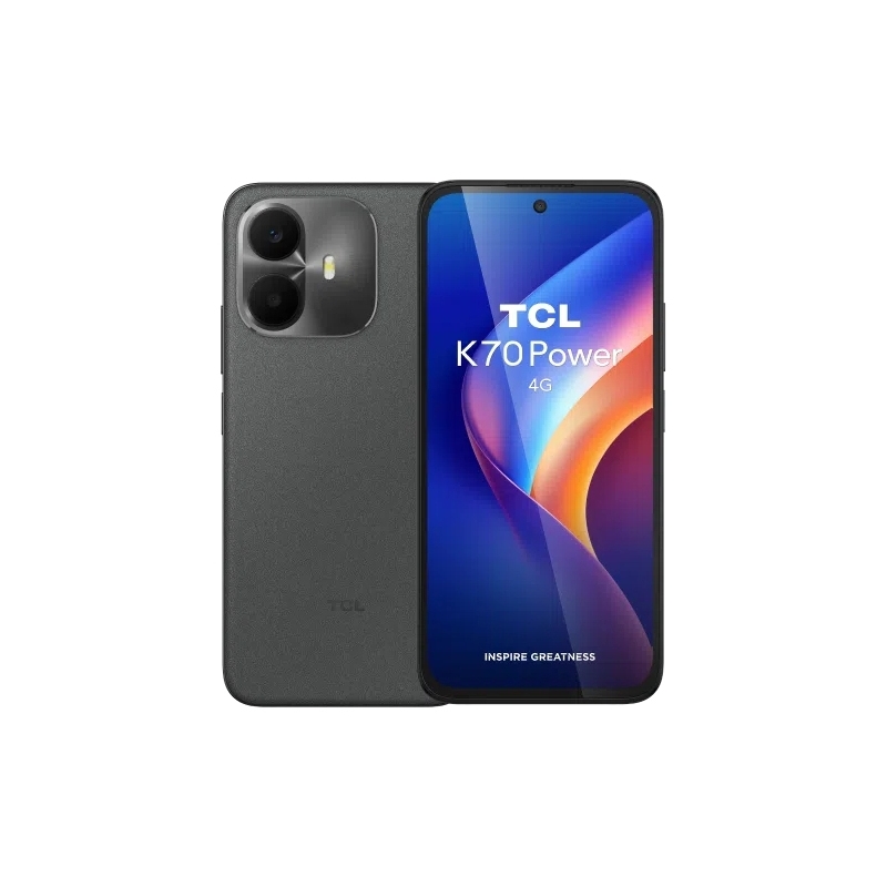 TCL K70 Power 4G 17,3 cm (6.8") Dual-SIM Android 16.0 USB Typ-C 6 GB 128 GB 6500 mAh Grau