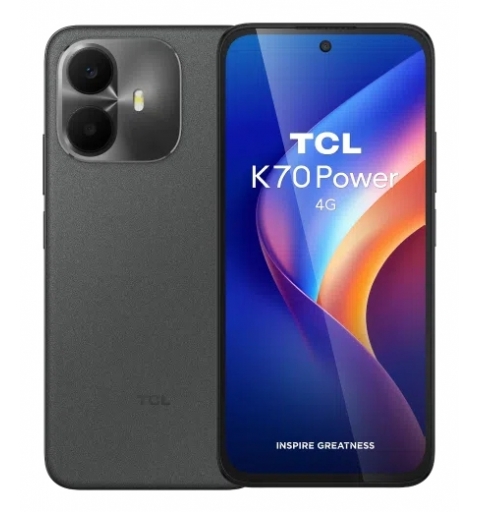 TCL K70 Power 4G 17,3 cm (6.8") Dual-SIM Android 16.0 USB Typ-C 6 GB 128 GB 6500 mAh Grau