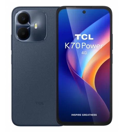 TCL K70 Power 4G 17,3 cm (6.8") Doppia SIM Android 16.0 USB tipo-C 6 GB 128 GB 6500 mAh Blu