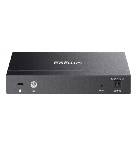 TP-Link Omada ES208GP switch di rete Gestito L2 Gigabit Ethernet (10 100 1000) Supporto Power over Ethernet (PoE) Guida DIN Nero