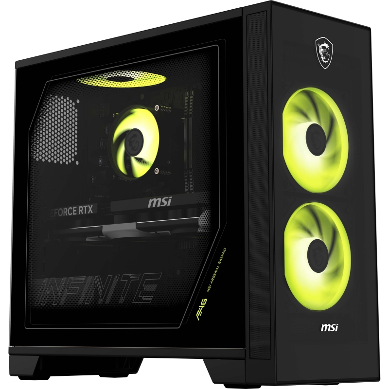 MSI MAG Infinite S AI 2NVL5-013EU Intel Core Ultra 5 225F 16 Go DDR5-SDRAM 1 To SSD NVIDIA GeForce RTX 5060 Windows 11 Home