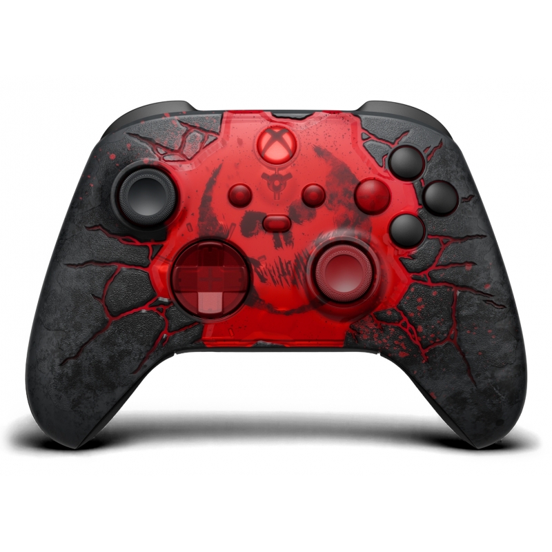 Microsoft XBOX Wireless Controller - Gears of War E-Day Limited Edition Nero, Rosso Bluetooth Gamepad Analogico Digitale Xbox Microsoft XBOX Wireless Controller - Gears of War E-Day Limited Edition Nero, Rosso Bluetooth Gamepad Analogico Digitale Xbox