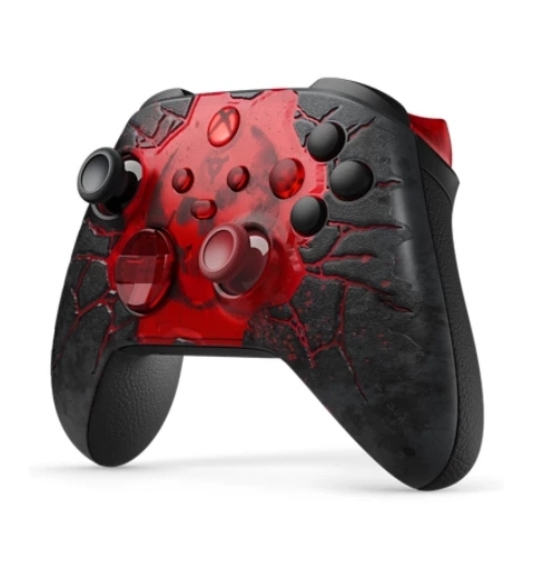 Microsoft XBOX Wireless Controller - Gears of War E-Day Limited Edition Nero, Rosso Bluetooth Gamepad Analogico Digitale Xbox