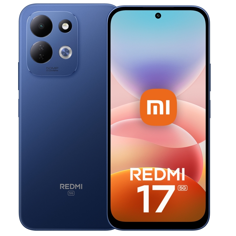 Xiaomi Redmi 17 5G 17.5 cm (6.9") Hybrid Dual SIM Android 16.0 USB Type-C 4 GB 256 GB 7500 mAh Blue
