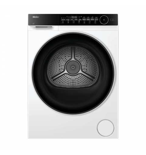Haier HD90-C367LU1-S Wäschetrockner Freistehend Frontlader 9 kg Weiß, Schwarz