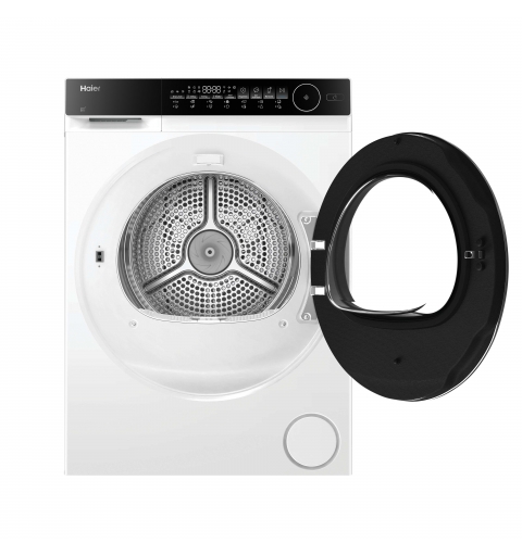Haier HD90-C367LU1-S secadora Independiente Carga frontal 9 kg Blanco, Negro