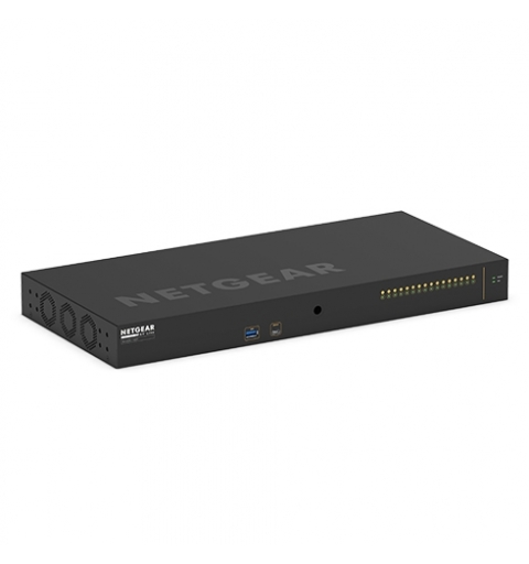 NETGEAR XSM4216F Managed L2 L3 1U Schwarz