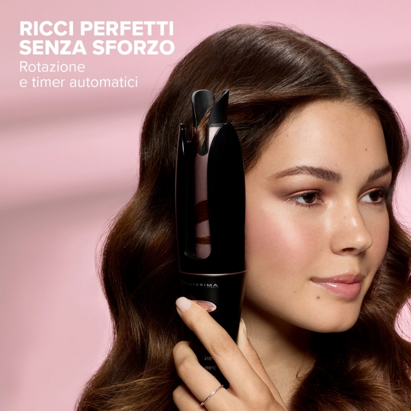 Bellissima Ricci&Curl HD Lockenstab Warm Schwarz 40 W 1,8 m