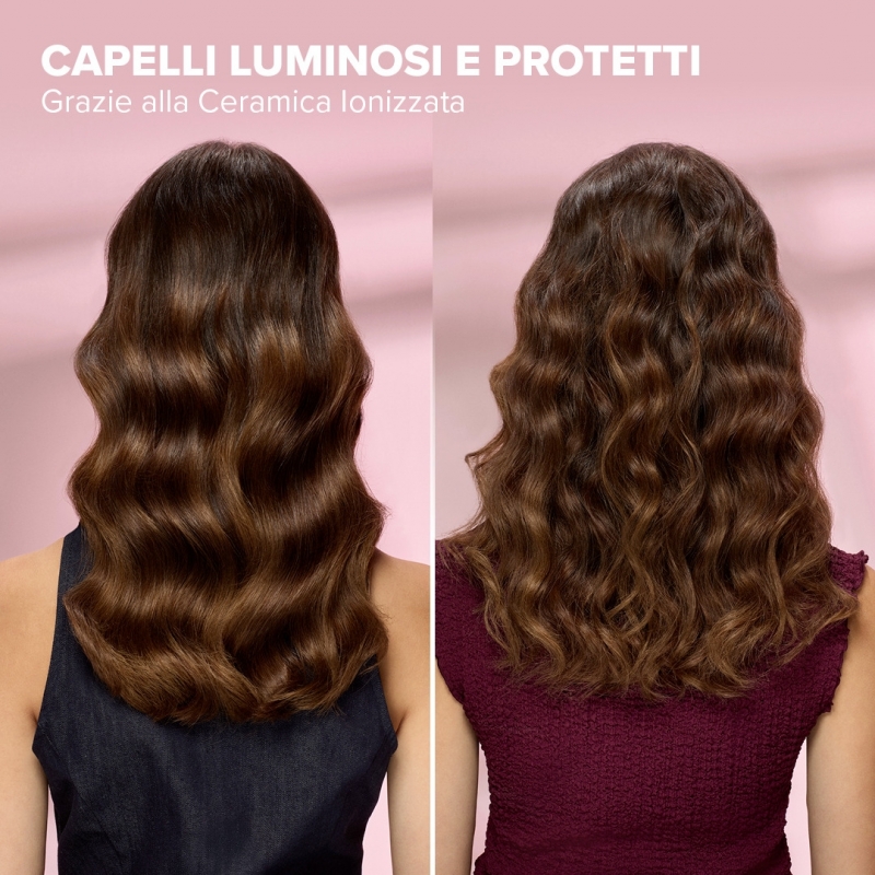 Bellissima Imetec Ricci&Curl HD, Ferro arricciacapelli, Automatic Rotation Technology, Diametro ferro 25 mm, Doppio verso di