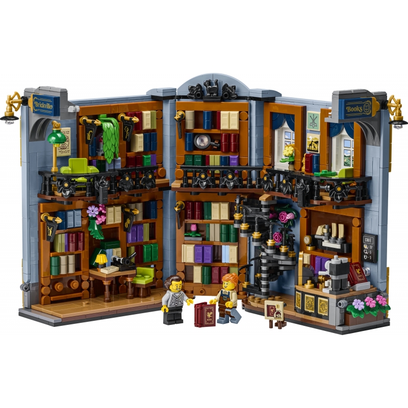 LEGO ICONS Buchladen Buchstütze