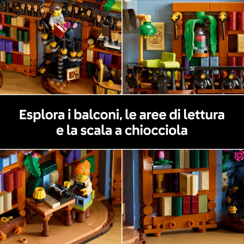 LEGO ICONS Bookshop Book Nook