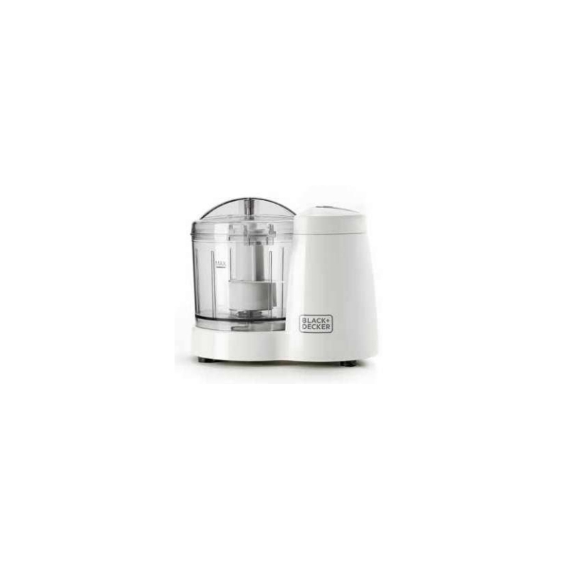 Black & Decker BXCH120E 0,35 L 120 W Trasparente, Bianco