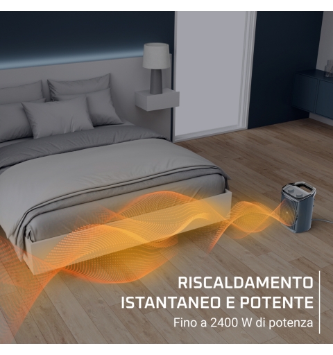 Rowenta Intense Comfort Aqua, Termoventilatore Sicuro in Bagno, Potenza di 2400 W, SO6551F0