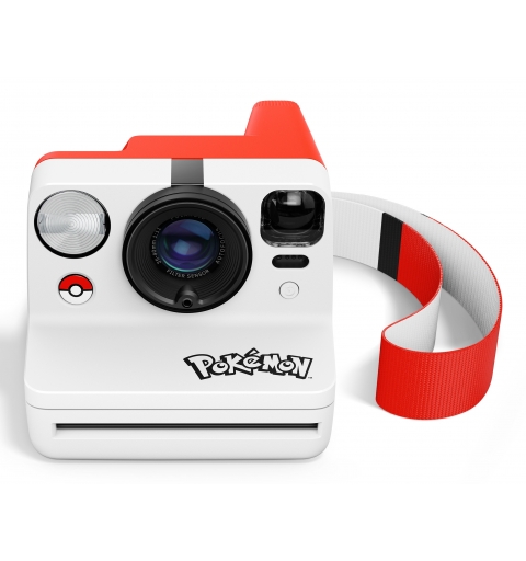 Polaroid Now Gen 3 - Pokemon Pokeball Schwarz, Weiß, Rot
