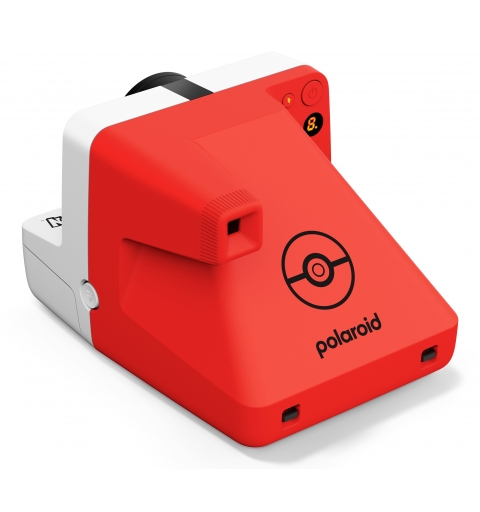 Polaroid Now Gen 3 - Pokemon Pokeball Negro, Blanco, Rojo