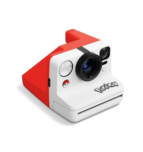 Polaroid Now Gen 3 - Pokemon Pokeball Nero, Bianco, Rosso