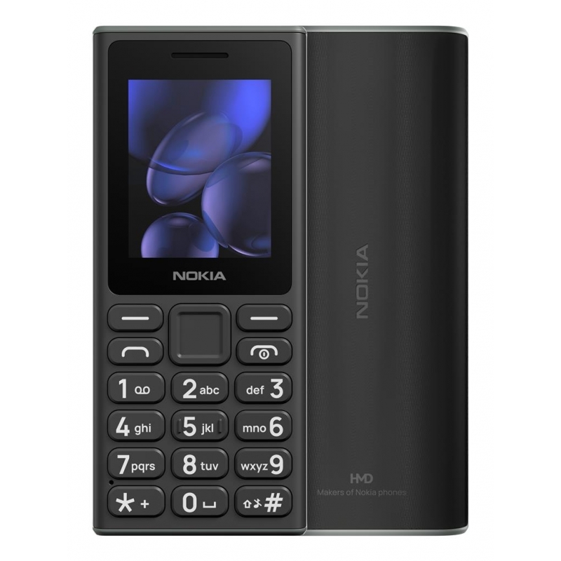 Nokia 105 (2024) 5,08 cm (2") 77,5 g Nero Telefono cellulare basico Nokia 105 (2024) 5,08 cm (2") 77,5 g Nero Telefono cellulare basico