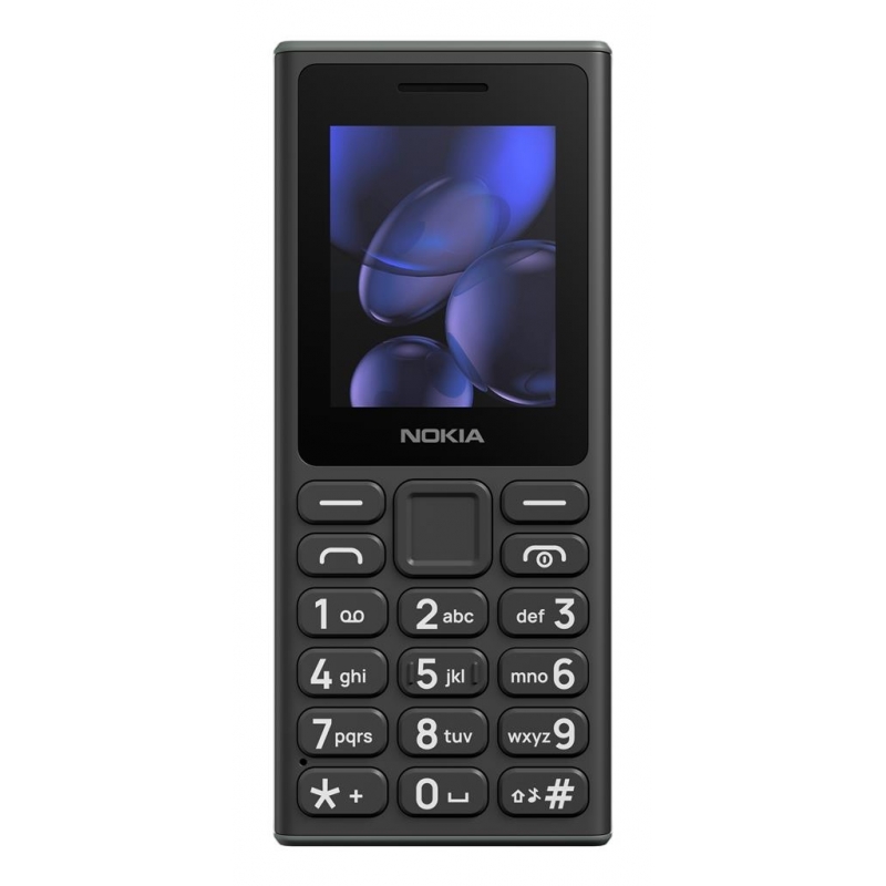 Nokia 105 (2024) 5,08 cm (2") 77,5 g Nero Telefono cellulare basico