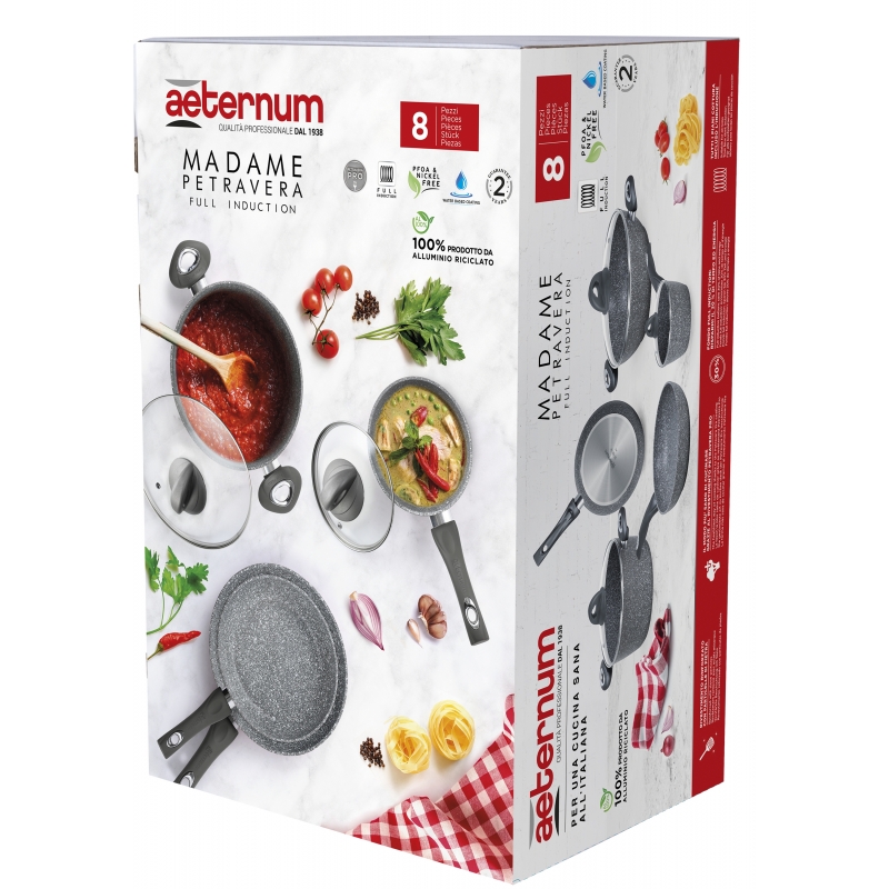 Aeternum Madame 3.0 Batteria 8 pezzi