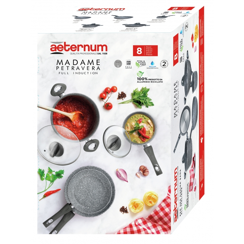 Aeternum Madame 3.0 Batteria 8 pezzi